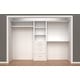 preview thumbnail 29 of 30, ClosetMaid SpaceCreations 50 to 121-inch Wide Closet Organizer System