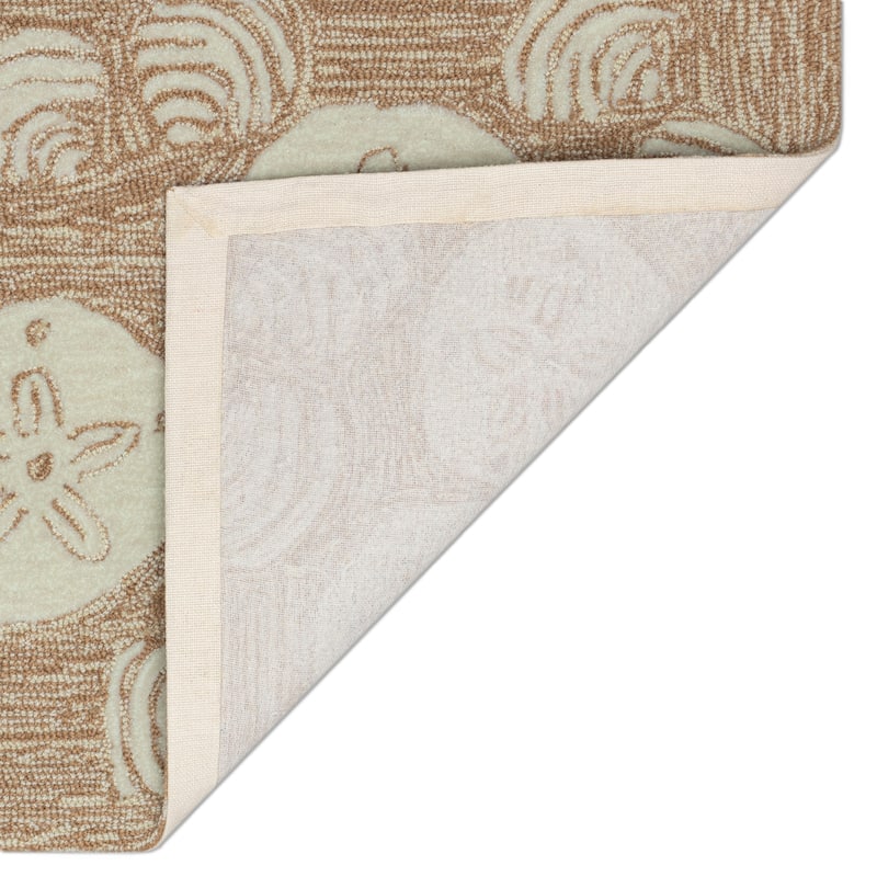 Liora Manne Frontporch Shell Toss Indoor/Outdoor Rug - 2' x 3'