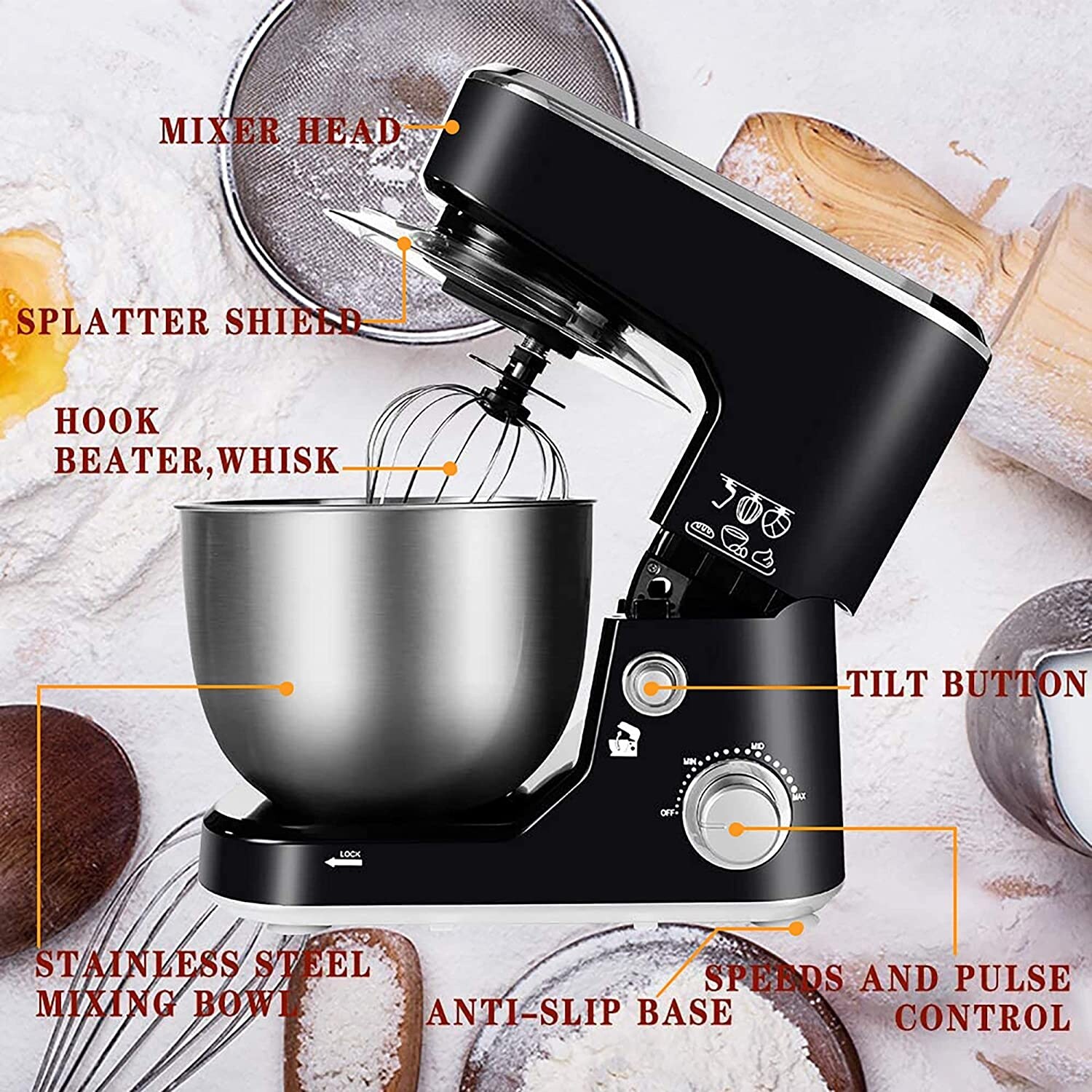 Devanti electric stand mixer new arrivals