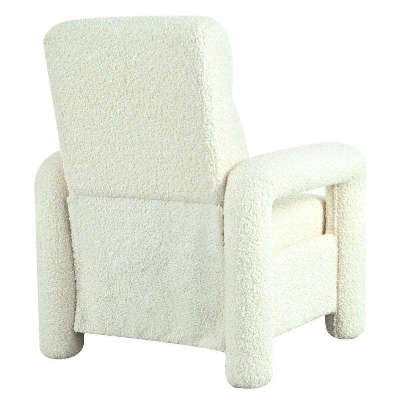 Roomfitters 31.25" Push Back Recliner Armchair, Upholstered Recliner Chair for Living Room