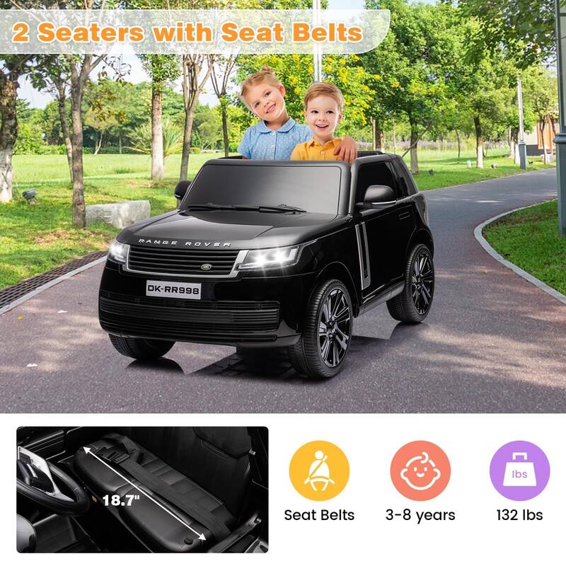 24V Kids Ride on Truck Car 2 Seater