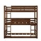preview thumbnail 2 of 7, Avenue Greene Nola Triple Twin Wood Bunk Bed