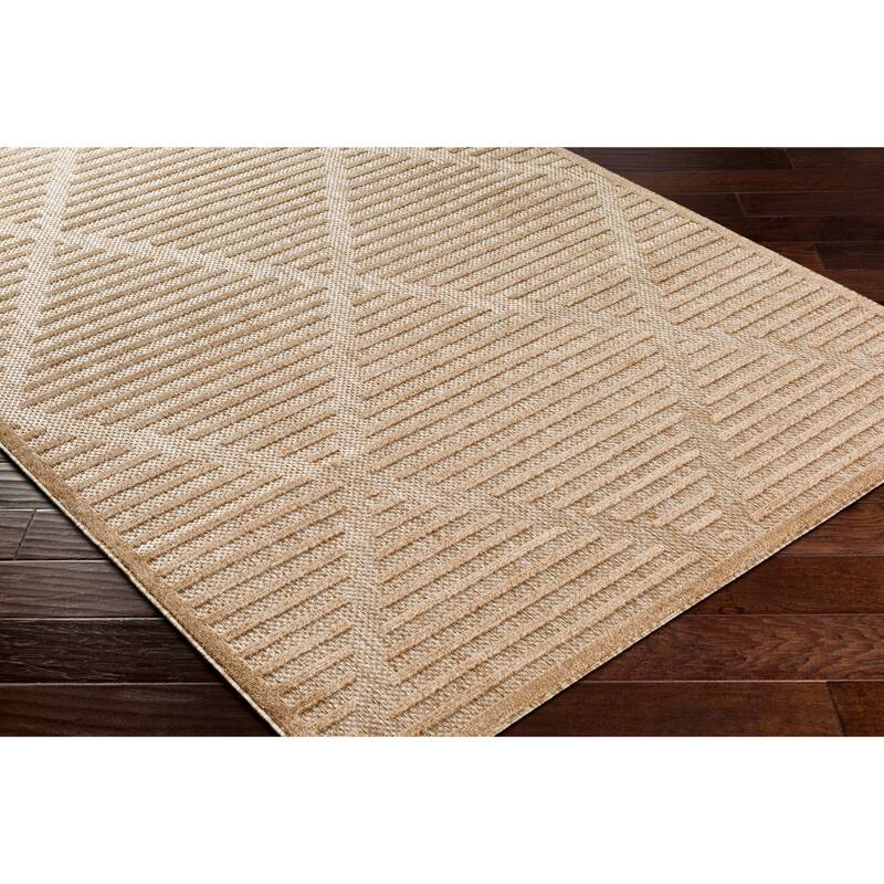Livabliss San Diego Outdoor Geometric Area Rug