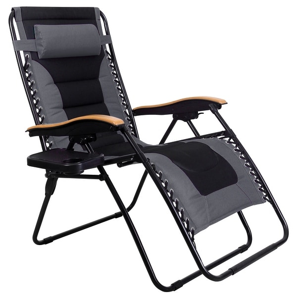 Phi villa oversize xl padded outlet zero gravity lounge chair