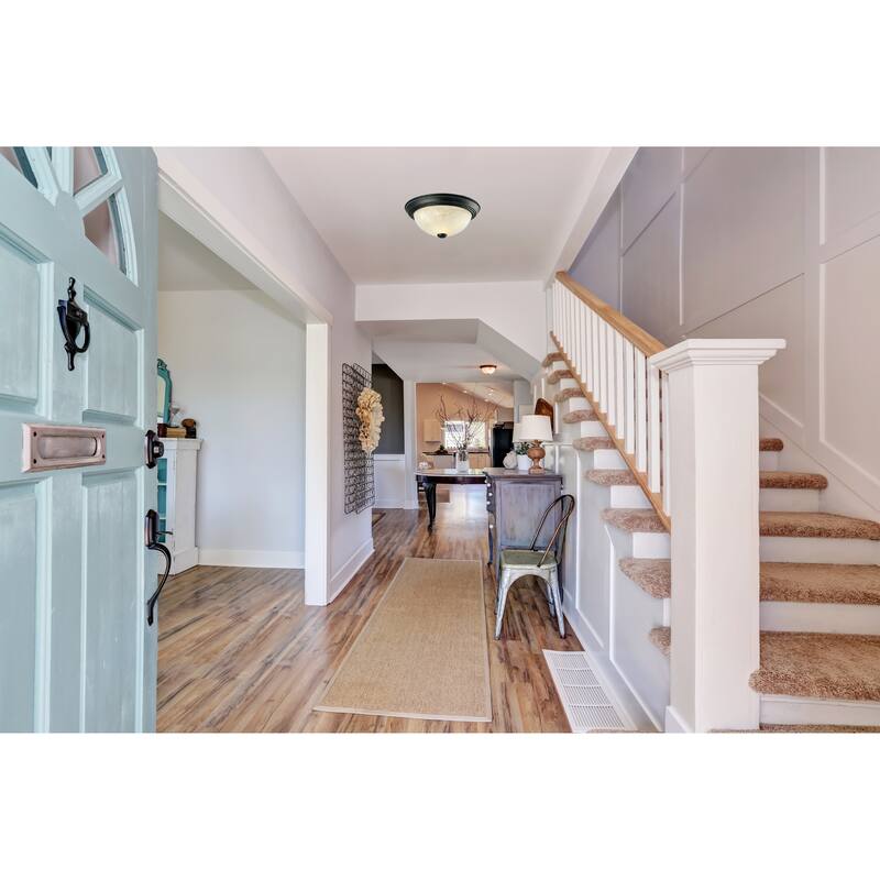 Design House Traditional 2 Pack 2-Light Indoor Dimmable Ceiling Light - Oil Rubbed Bronze - Oil Rubbed Bronze