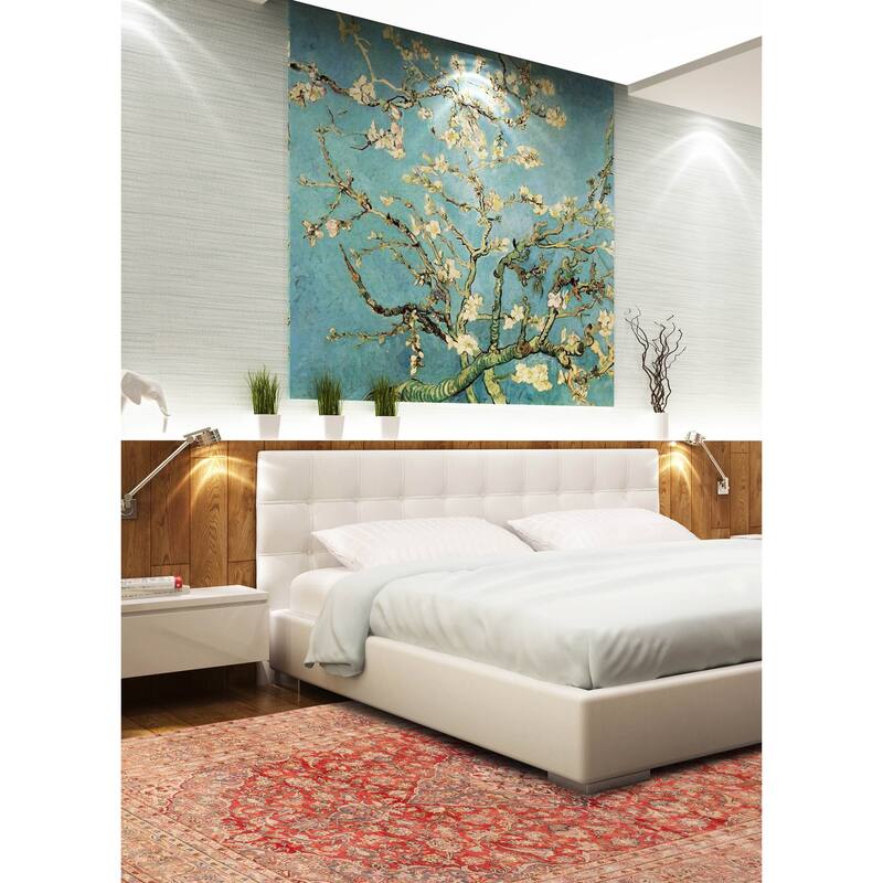 ECARPETGALLERY Hand-knotted Antalya Vintage Red Wool Rug - 8'0 x 12'8