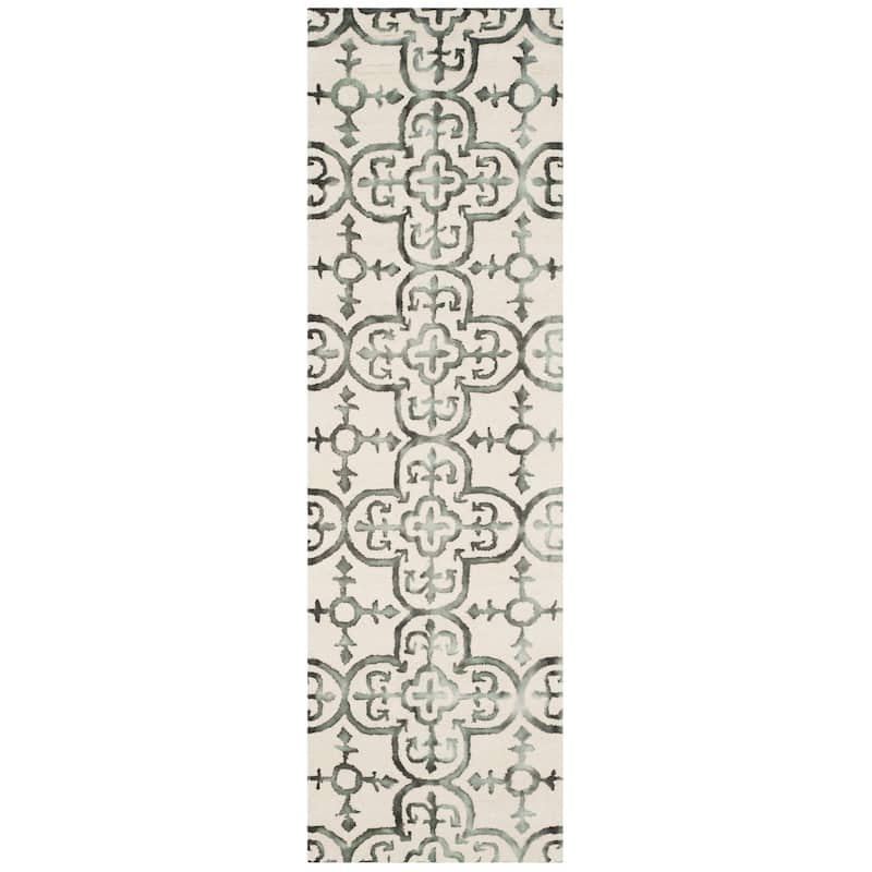 SAFAVIEH Handmade Dip Dye Reintraut Watercolor Vintage Boho Wool