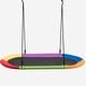 preview thumbnail 6 of 5, Outdoor Saucer Tree Swing Height Adjustable Large Flying Oval Swing Multi
