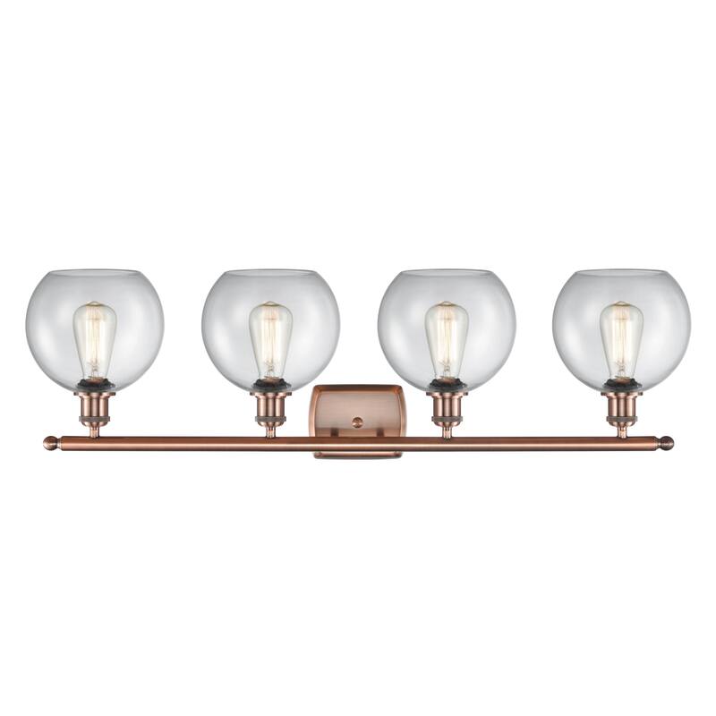 Innovations Lighting Ballston Athens - 4 Light 36" Bath Vanity Light - 8" Shade