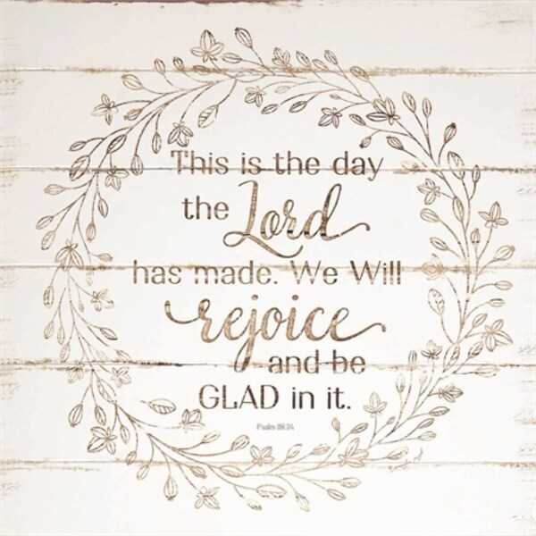 12" Ivory and Brown Religious Themed Biblical Quoted Wall Plaque - N/A