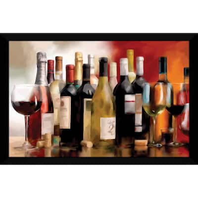 "A Taste of Wine" by Carol Robinson Print on Acrylic.