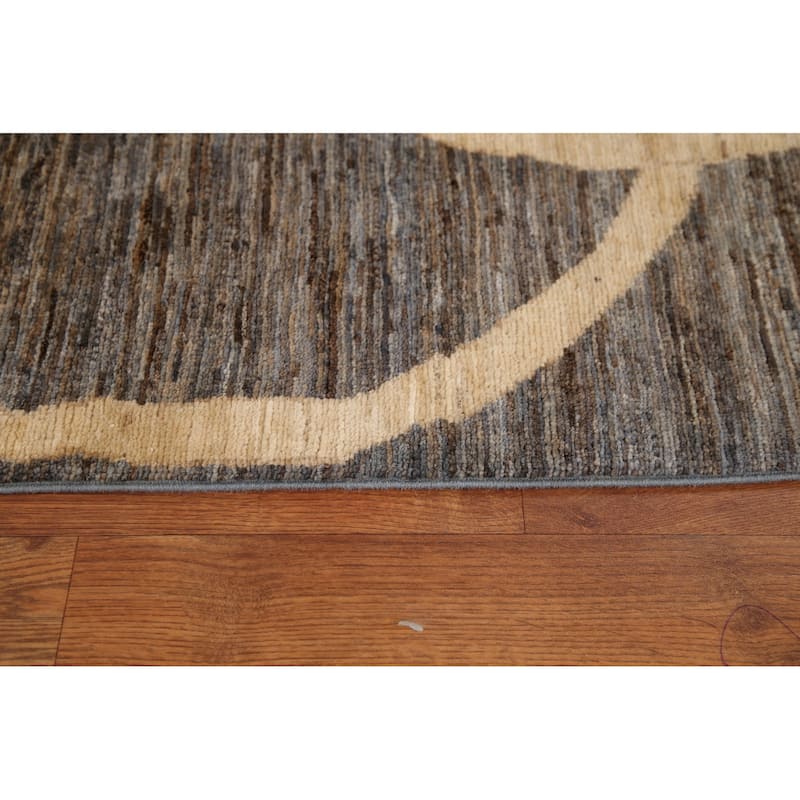 Gabbeh Kashkoli Area Rug Handmade Wool Carpet - 5'11"x 9'2"