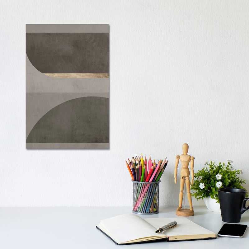 iCanvas "Nardo Gray I" by Danilo de Alexandria Canvas Print - 12x8x0.75