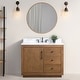 preview thumbnail 12 of 117, Vanity Art Bathroom Vanity with Sink and Top 42" - Tan/Engineered Marble