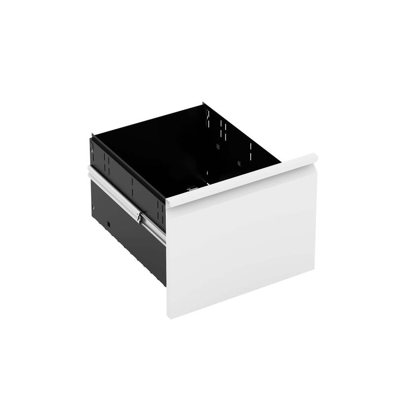 Modern Filing Cabinet, Mobile Filing Cabinet with Full-extension Drawer Slides and Removable Pencil Case, for Home Office