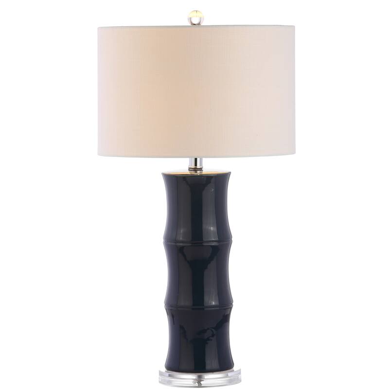 Joelie 26.5" Ceramic LED Table Lamp, Navy by JONATHAN Y