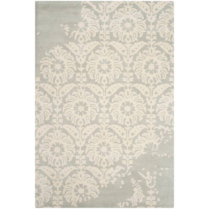 SAFAVIEH Handmade Bella Tineke Modern Floral Wool Rug