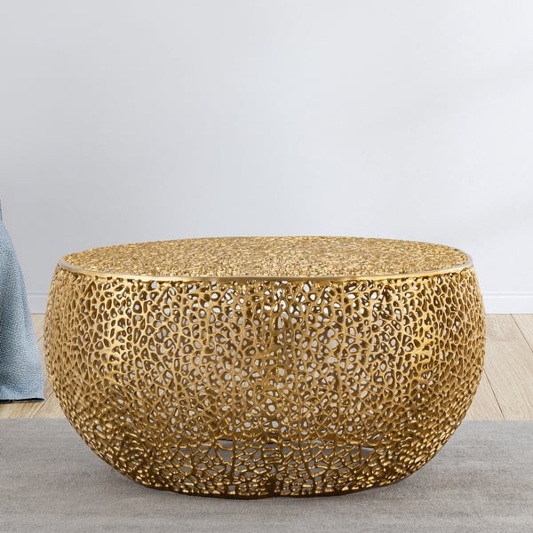 slide 2 of 41, CT3502-32 Modern & Contemporary Style Coffee Table Made with Aluminum Casted