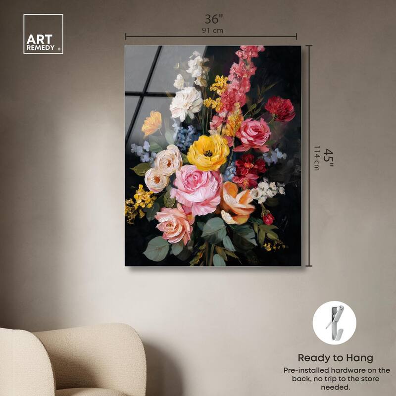 Garden Richness II Acrylic by Art Remedy, Ready to Hang