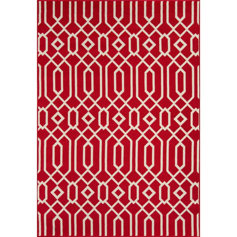 Momeni Baja Links Geometric Trellis Outdoor Area Rug