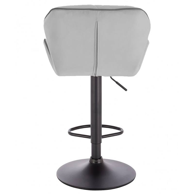 Modern Home Luxe Spyder Contemporary Adjustable Suede Barstool - Modern Comfortable Adjusting Height Counter/Bar Stool