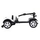 preview thumbnail 9 of 61, 4 Wheel Mobility Scooter Compact 300 Lb Load Bearing Capacity 300w Motor Wheelchair Device For Grown-ups Elderly
