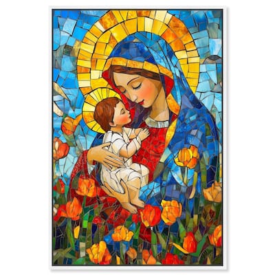 Glass Gospel I Canvas by Art Remedy