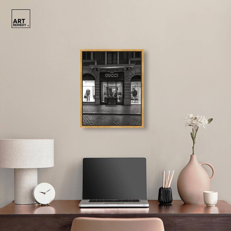 Glam Presence Canvas by Art Remedy