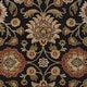 preview thumbnail 113 of 122, Patchway Handmade Classic Floral Wool Area Rug 8' x 10' Oval - Rust/Black - Oval