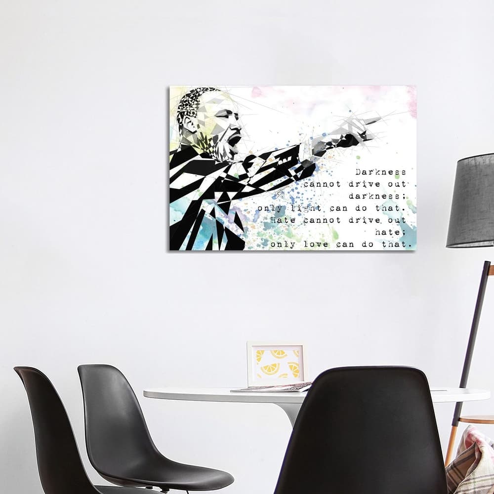 iCanvas "Martin Luther King" by Katia Skye Canvas Print