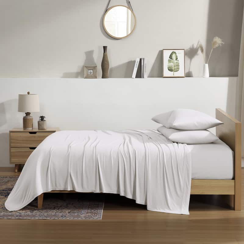 Pure Beech TENCEL™ Modal Jersey Knit Sheet Set
