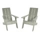 preview thumbnail 24 of 33, HIGHWOOD 2-Piece Modern Adirondack Chairs Eucalyptus