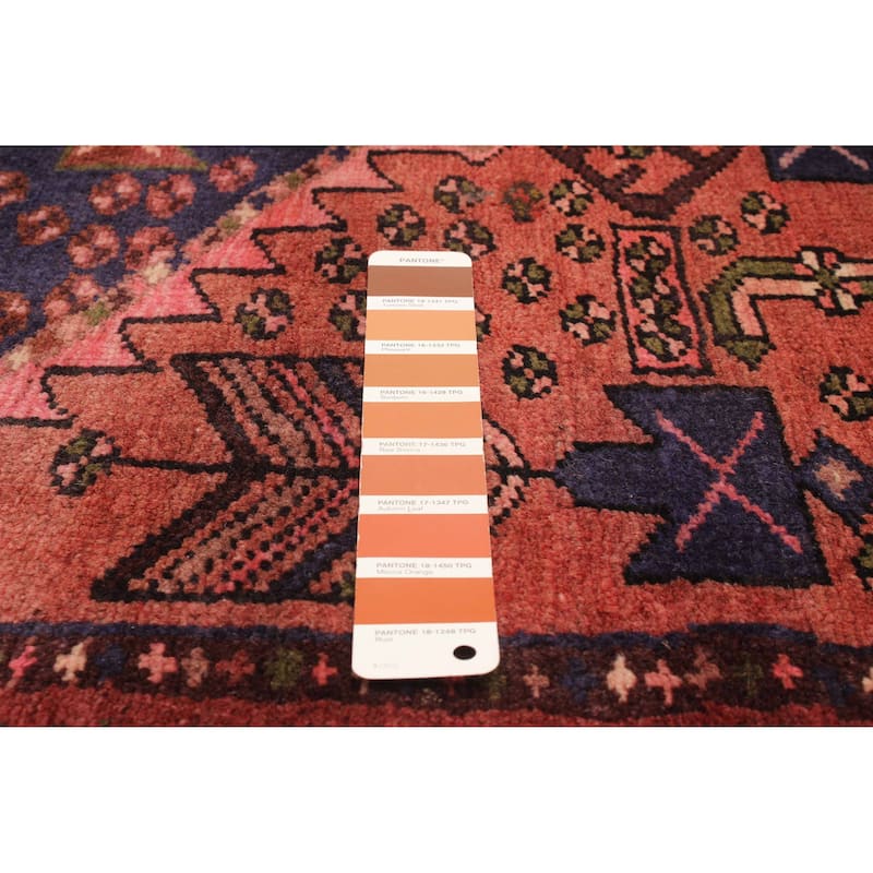 ECARPETGALLERY Hand-knotted Andelz Dark Copper Wool Rug - 4'5 x 6'7