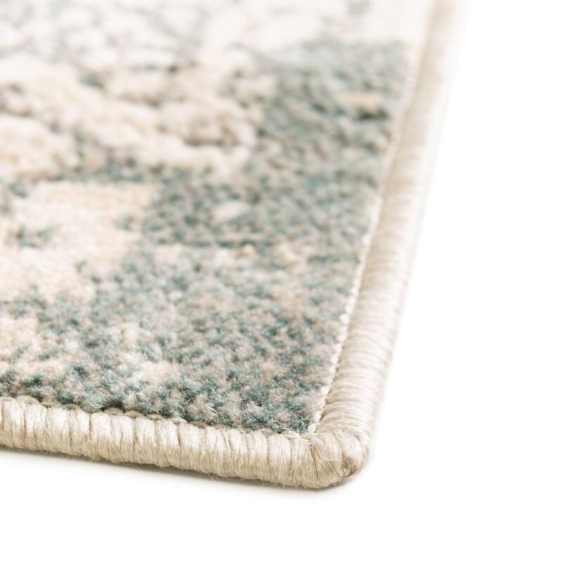 Contemporary Daisy Collection Area Rug