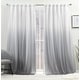 preview thumbnail 20 of 26, ATI Home Crescendo Lined Blackout Hidden Tab Curtain Panel Pair 52x84 - Grey