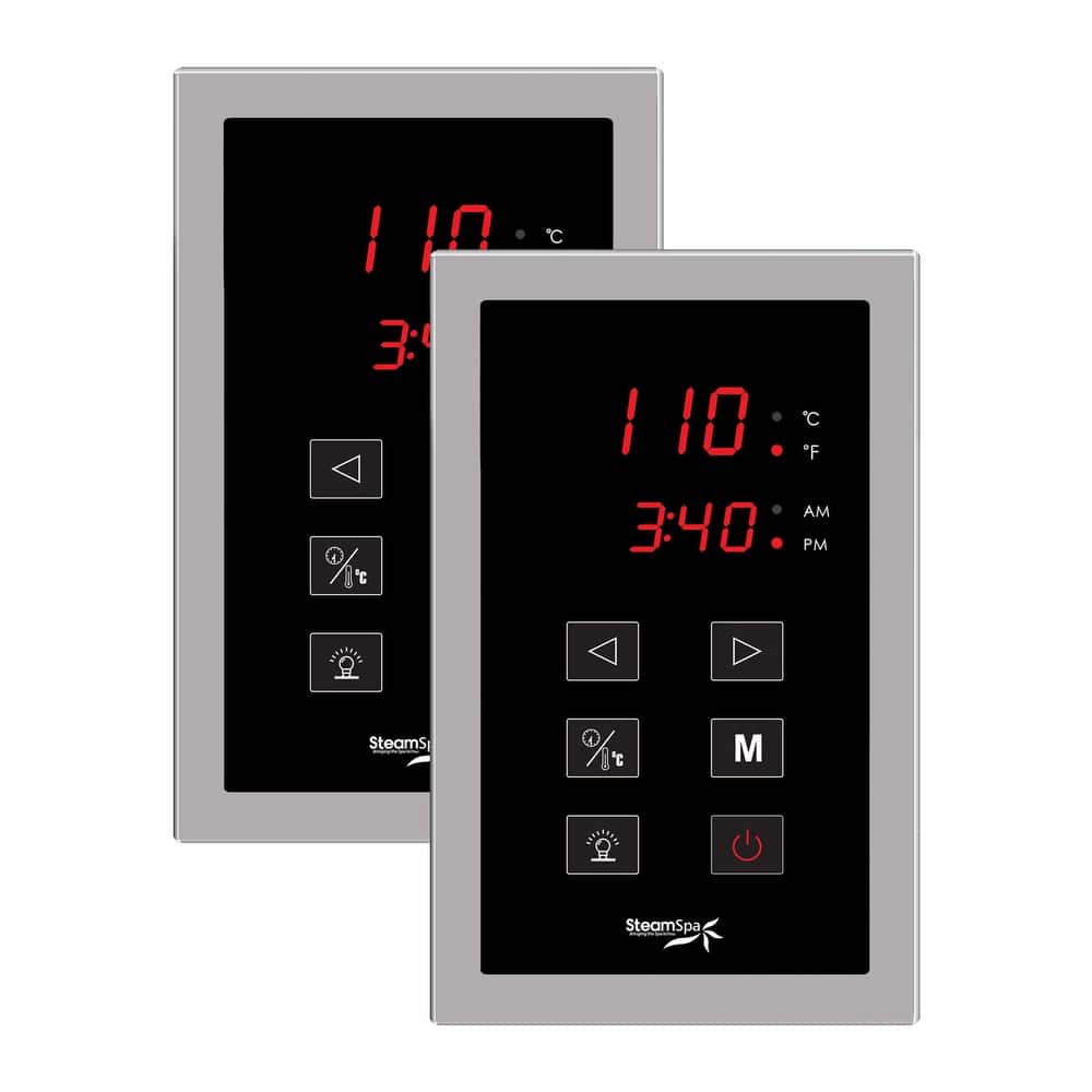 SteamSpa Dual Touch Panel Control System