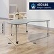 preview thumbnail 26 of 46, Mobile 48''W x 72''L Kidney Thermal Laminate Activity Table - Adj. Short Legs