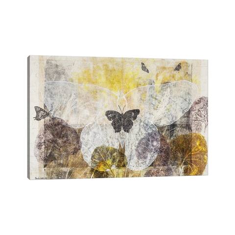 iCanvas "Butterflies Enjoy Autumn" by Daniela Carletti Canvas Print