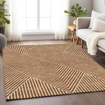 Premium Washable Super Soft Modern Geo Mayfield Rug