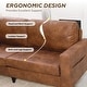 preview thumbnail 9 of 42, AECOJOY 79" Faux Leather Couch for Living Room, Loveseat Small Sofa, Indoor Modern Sofa for Apartment Office