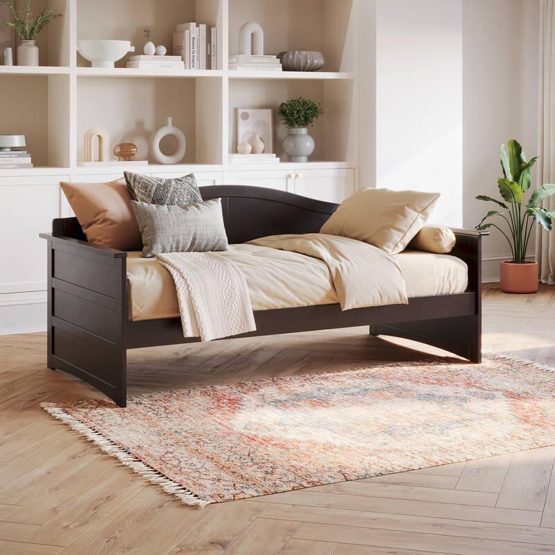Acadia Twin Wood Daybed - Espresso