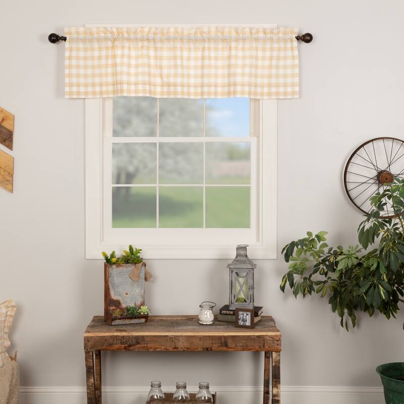 Annie Buffalo Check Valance