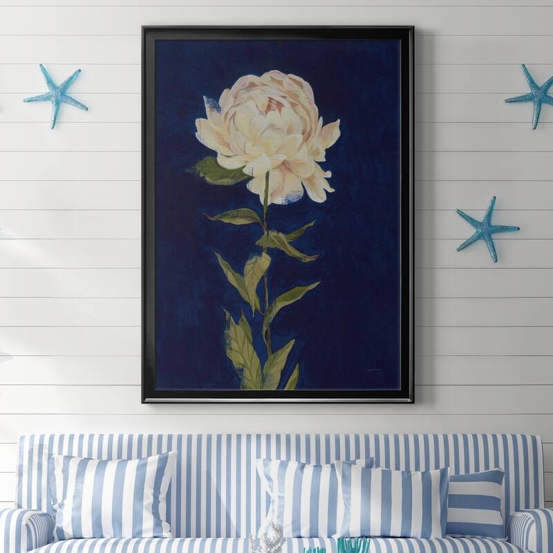 PRETTY AS A PEONY I Premium Framed Canvas - Ready to Hang