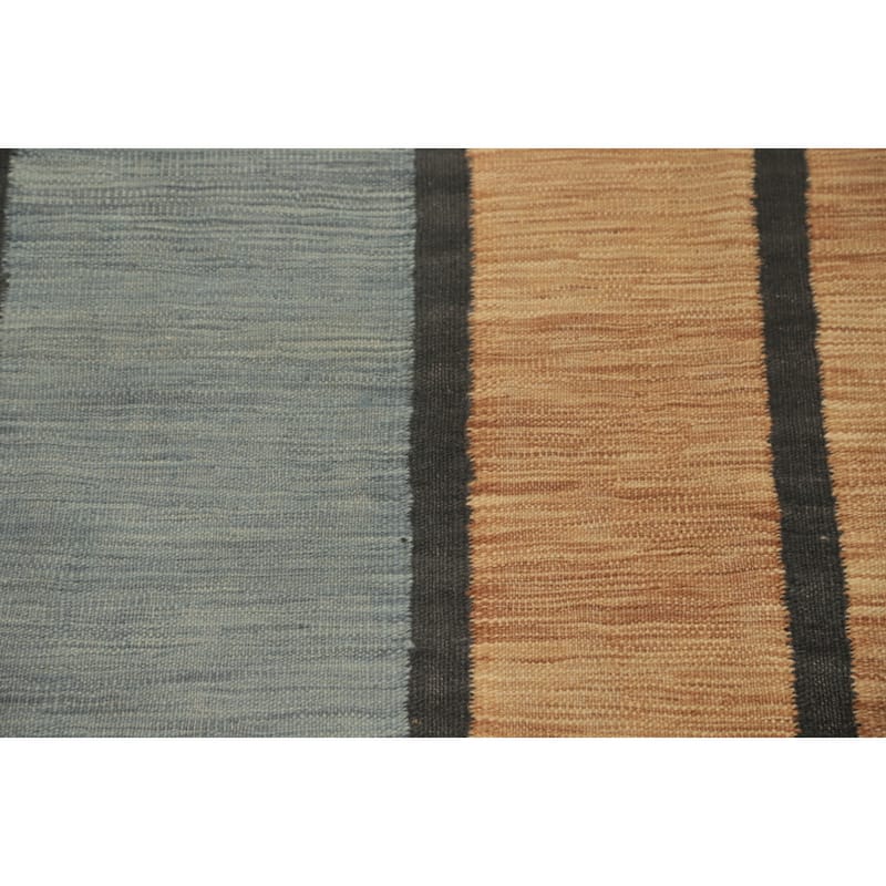 Hand Woven Southwestern Wool Multi-Colored Geometric Area Rug - 9' 10'' X 8' 10''