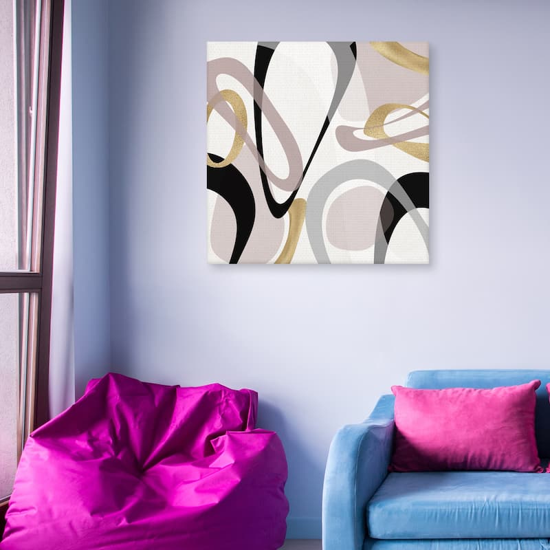 Tumbled Golden I by Susan Jill Canvas Art Print