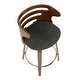 preview thumbnail 16 of 26, Carson Carrington Cranagh Mid-century Modern Upholstered Counter Stools (Set of 2) - N/A