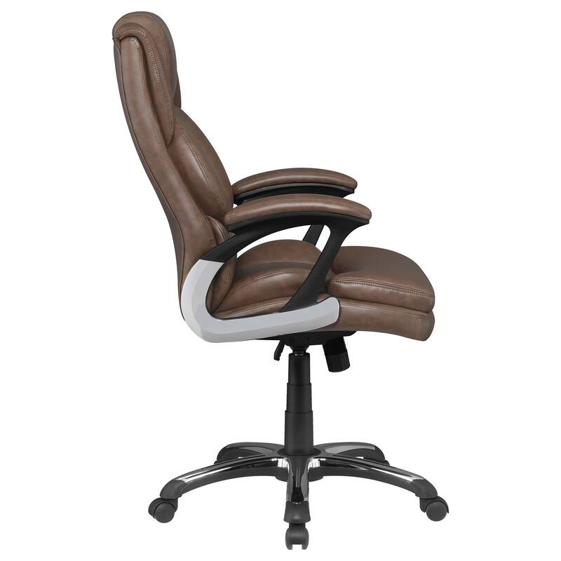 Nerris Upholstered Adjustable Home Office Desk Chair