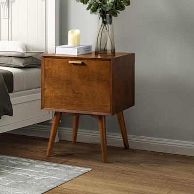 Isabel Mid-Century 2 - Drawer Wood Nightstand by HULALA HOME