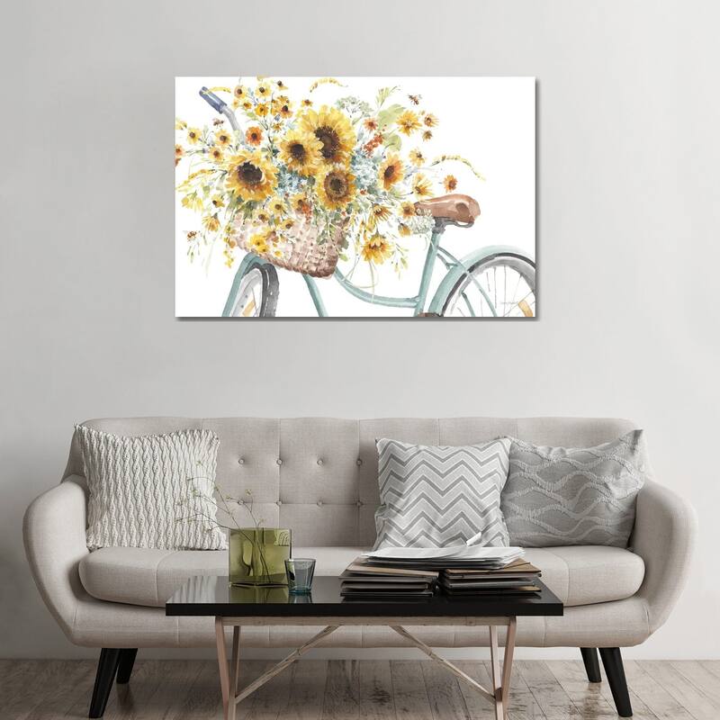 iCanvas "Sunflowers Forever II" by Lisa Audit Canvas Print - 32x48x1.5
