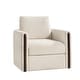 preview thumbnail 2 of 35, HULALA HOME Taresa Modern Barrel-Shaped Rotatable chair
